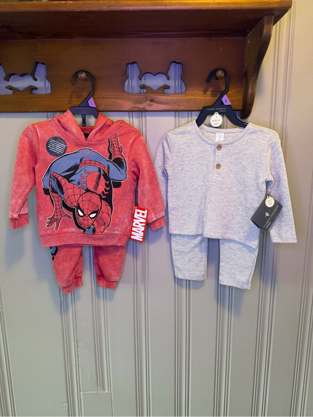 Spider-Man Hoodie & Jogger Set - Marvel NWT